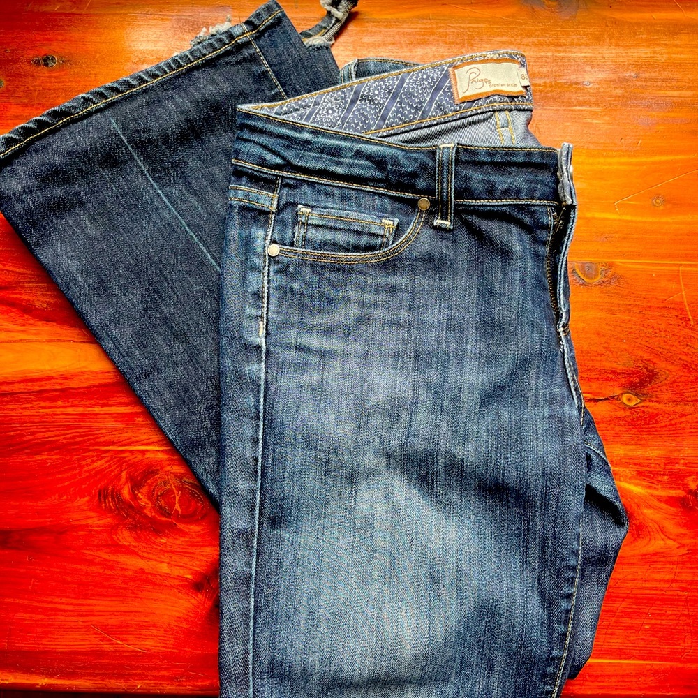 Slightly distressed Paige Denim Jeans